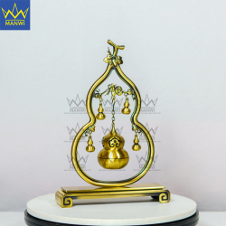 Lư Xông Trầm Hồ Lô - Vàng Đồng