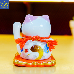 Mèo Thần Tài Khai Vận Đón Phúc