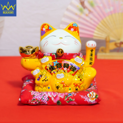 Mèo Thần Tài Kim Tiền Vạn Lượng - Vàng