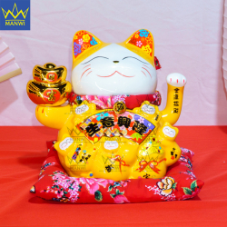 Mèo Thần Tài Kim Tiền Vạn Lượng - Vàng