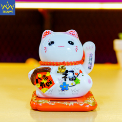 Mèo Thần Tài Khai Vận Đón Phúc