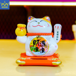 Mèo Thần Tài Khai Vận Rước Lộc