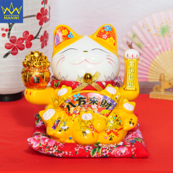 Mèo Thần Tài Kim Tiền Đại Phát Tài - Vàng