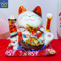 Mèo Thần Tài Nhất Lộ Hàm Phong