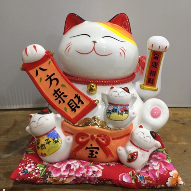 Mèo Thần Tài Vẫy Tay Kim Tài Phát Lộc