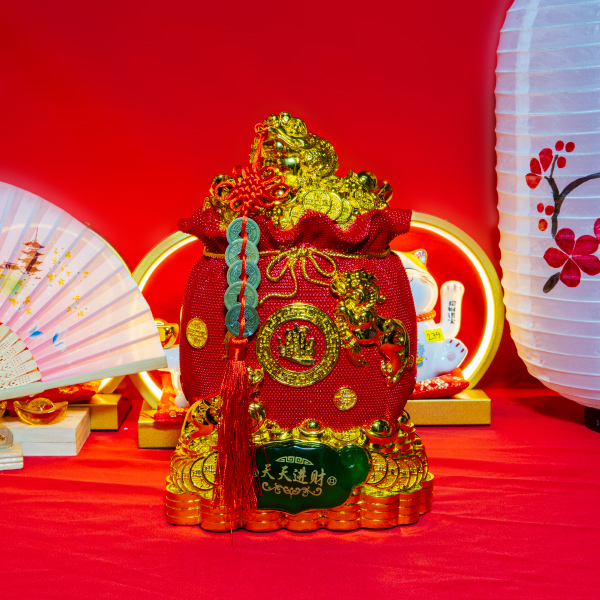 Túi Tiền Chiêu Tài Tấn Bảo - Đỏ